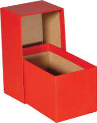Single Row Slab or Crown Box - 4.5"- Red - 2165
