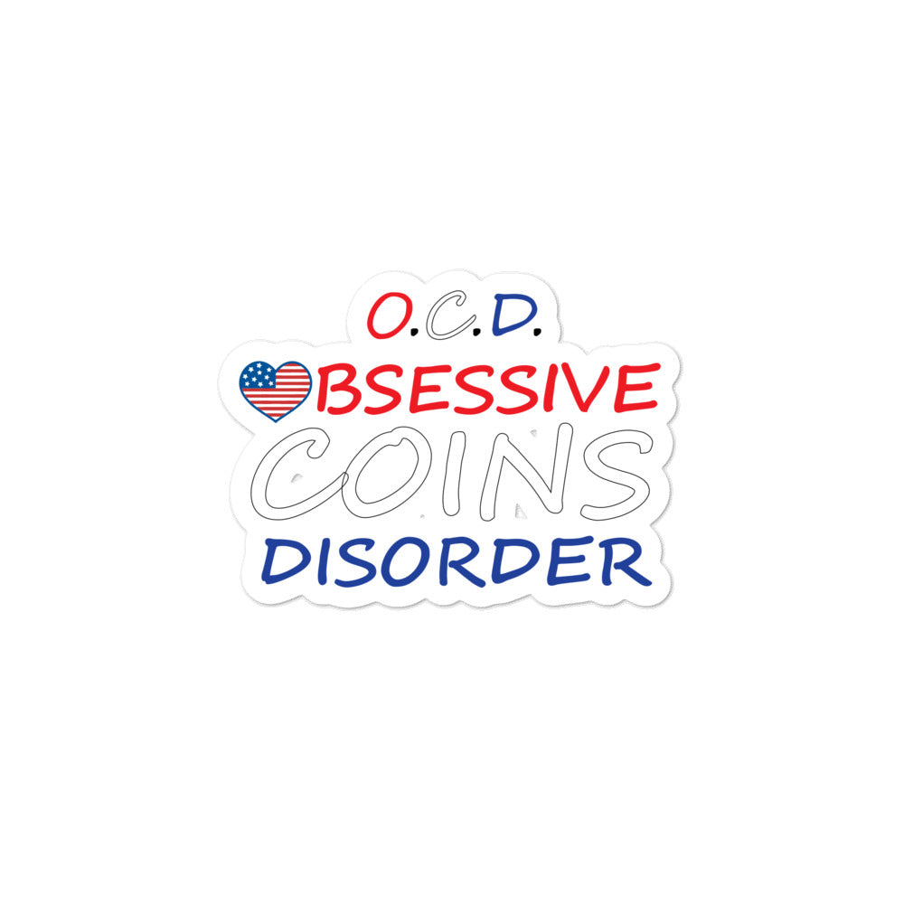 O.C.D. Bubble-free stickers