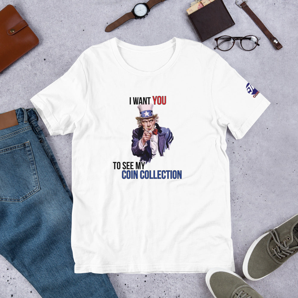 Uncle Sam Short-Sleeve Unisex T-Shirt