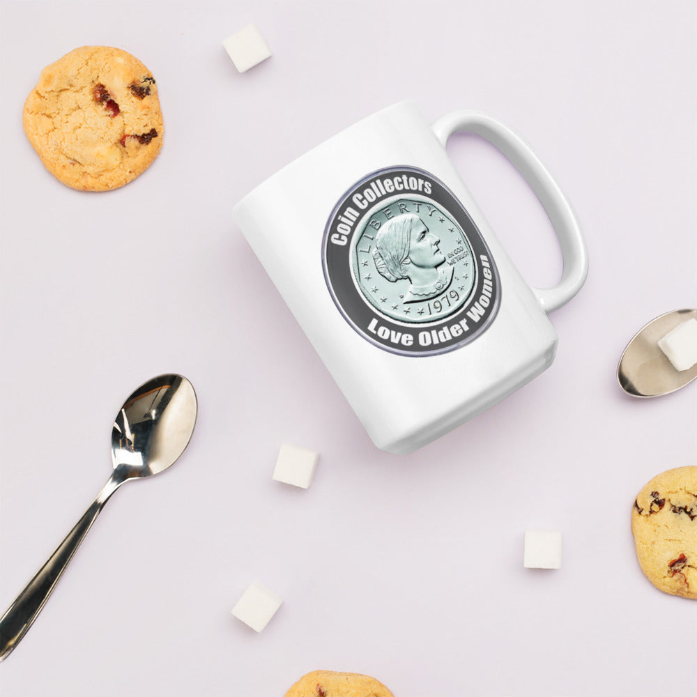 Coin Collectors Love Older Women Mug