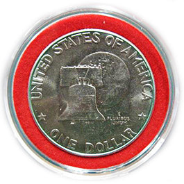 Model I Air Tite Coin Holders with Red Ring 40mm