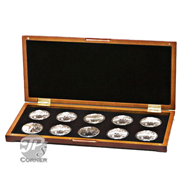 PC-6 Wood Coin Presentation Case