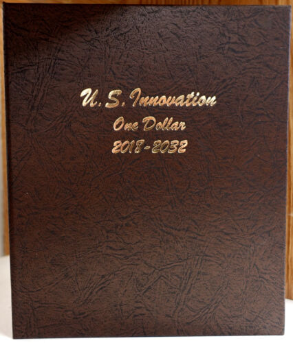 Dansco Album #7188 for Innovation Dollars 2018-2032 P&D Mints