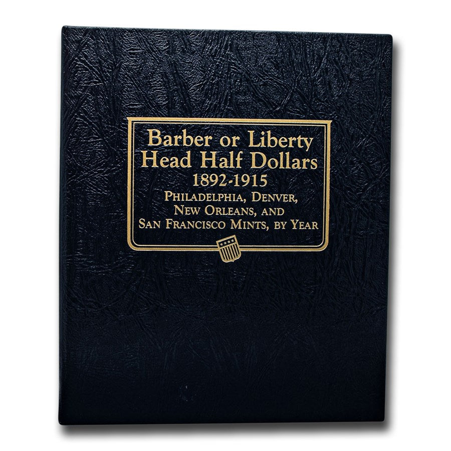 Whitman Albums: Barber Half Dollars - 1892-1915 #9124