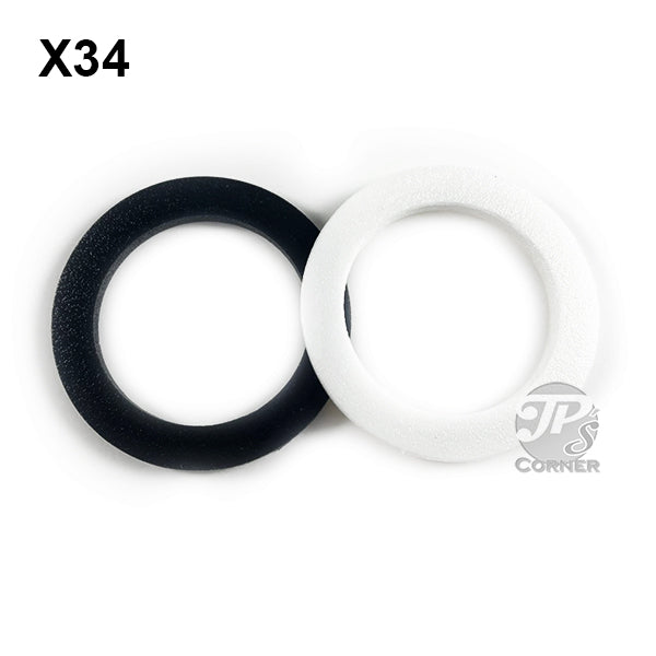 34mm Air-Tite Model X Foam Rings for Coin Capsule