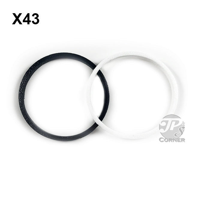 43mm Air-Tite Model X Foam Rings for Coin Capsule